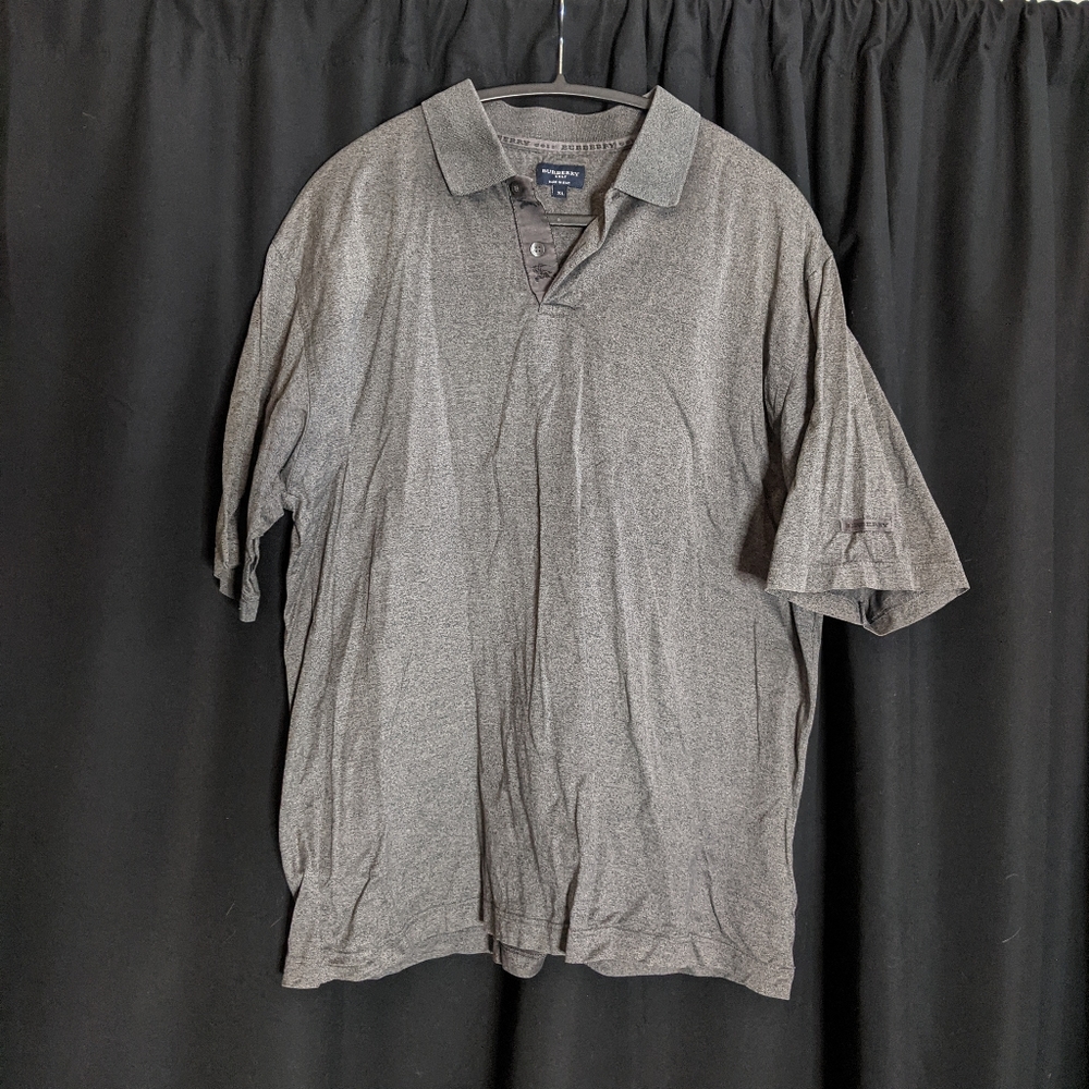 Burberry Golf gray logo polo shirt Italy